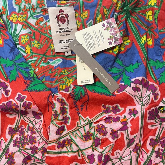 NWT! Anthropologie Amandine Maxi Dress - ROOPA PEMMARAJU - Picture 6 of 6